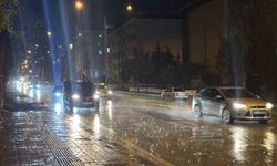 Edirne’de sağanak etkili oldu