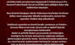 Elazığspor: "Gelişmeler kulübümüz tarafından izlenmekte"