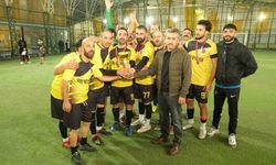 Erzincan Belediyesi Birimler Arası Halı Saha Futbol Turnuvası sona erdi