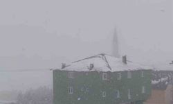 Giresun yaylaları beyaza büründü