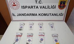 Isparta’da jandarmadan uyuşturucu ve tarihi eser operasyonu: 9 kişi yakalandı