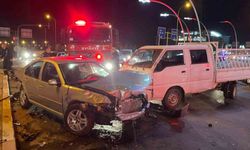 Karaman’da üç araç kavşakta çarpıştı: 1 yaralı