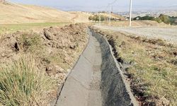 Kepenek köyü sulama tesisi tamamlandı