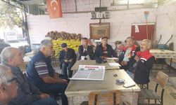 Koçarlı’da üreticilerle şap hastalığı ve tarımsal desteklemeler görüşüldü