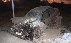 Konya’da traktör ile otomobil çarpıştı: 2 yaralı