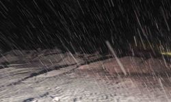 Malatya’da kırsal bölgeler kar altında