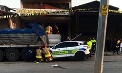 Manisa’de 1 polisin şehit olduğu kaza kamerada