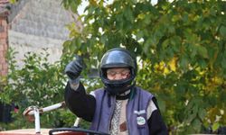 Mehmet Amca yeni yönetmeliğe göre hazırlanıp tarlasını sürdü