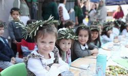 Minik eller zeytinle buluştu