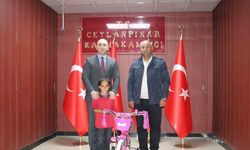 Minik kızın bayrak sevgisi takdir topladı