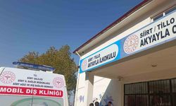 Siirt’te mobil diş sağlığı hizmeti
