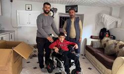 Şırnak’ta engelli çocuğun hayalini polis gerçekleştirdi