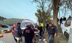 Takla atan otomobil hurdaya döndü: 1 yaralı