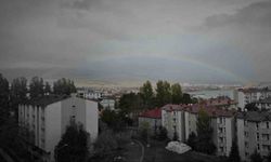 Tatvan’da yağmur sonrası gökkuşağı