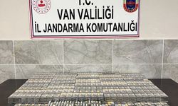 Van’da 3 bin 75 paket kaçak sigara ele geçirildi