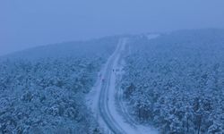 Yozgat’ta mevsimin ilk karı yağdı