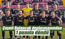 Çayelispor'da beraberlik serisi 3 maça çıktı