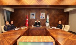 Rize'de Yeni Yıl Güvenlik Tedbirleri Değerlendirildi