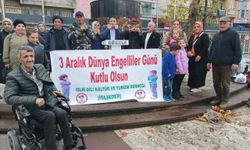 3 Aralık Dünya Engelliler Günü mesajlarını ıslık diliyle verdiler