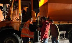 3 bin rakımlı Karabet Geçidi’nde kar yağışı etkili oldu