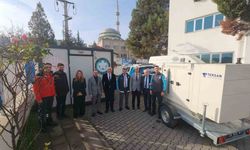 Afetlere hazırlıkta UMKE’ye mobil enerji desteği