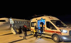 Ağrı’da 2 yaşındaki bebek ambulans uçakla İstanbul’a sevk edildi