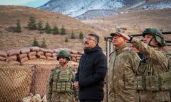 Aktütün Karakolu’na üst düzey ziyaret