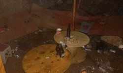 Alkoliklerin mesken tuttuğu baraka alev alev yandı