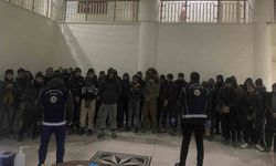 Amasya’da çinko yüklü tırdan 37 kaçak göçmen çıktı