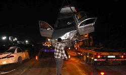 Amasya’da iki otomobil kafa kafaya çarpıştı: 8 yaralı