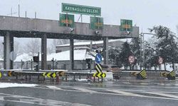 Anadolu otoyolunda kontrollü geçiş sağlanıyor