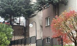 Arnavutköy'de Kiptaş konutlarında yangın paniği blok boşaltıldı