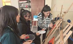 Atık ahşaplar sanata dönüşüyor