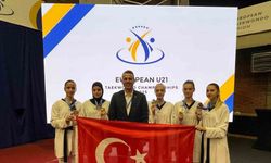 Avrupa Ümitler Taekwondo Şampiyonası’nda 5 madalya