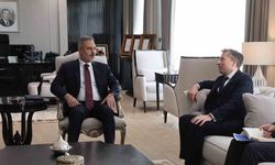 Bakan Fidan, BM İnsani İşlerden Sorumlu Genel Sekreter Yardımcısı ve Acil Yardım Koordinatörü Fletcher’i kabul etti