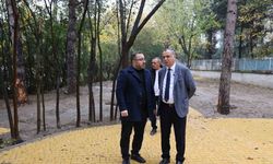 Başkan Balaban Emekli Kafe’de çalışmaları yerinde inceledi