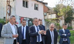 Başkan Balaban Mutlu Mahallesinde incelemelerde bulundu