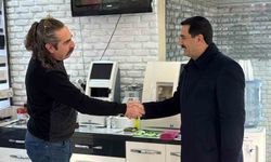 Başkan Taşkın'dan esnaf ziyareti