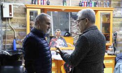 Başkan Tetik'ten Nazilli esnafına yeni yıl kutlaması