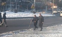 Batman polisinden örnek davranış