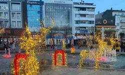 Bolu’nun en işlek meydanı ışıl ışıl oldu