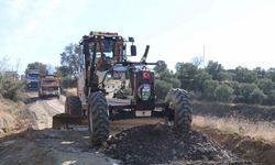 Bozdoğan Belediyesi yol çalışmalarına devam ediyor