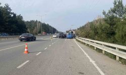 Bursa-Mudanya yolunda bisikletli kazası: 1 kişi yaralandı