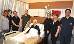 Çanakkale'de 90 yaşındaki hasta Koroner By-Pass ameliyatıyla hayata tutundu