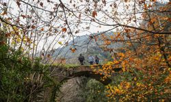 Çaybaşı Deresinde kartpostallık görüntüler