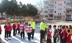 Çayırlı’da öğrencilere trafik güvenliği eğitimi