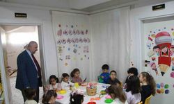 Cizre’de 4-6 yaş Kur’an kursu öğrencileri, çift dallı eğitimle hem eğleniyor hem öğreniyor