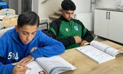 Cizre’de genç sporcular saha ve kitap arasında köprü kuruyorlar