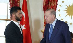 Cumhurbaşkanı Erdoğan, Oscar ödüllü Filistinli yönetmen Basel Adra’yı kabul etti