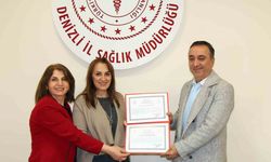 Denizli’de bebek dostu hastanelere teşekkür belgeleri verildi